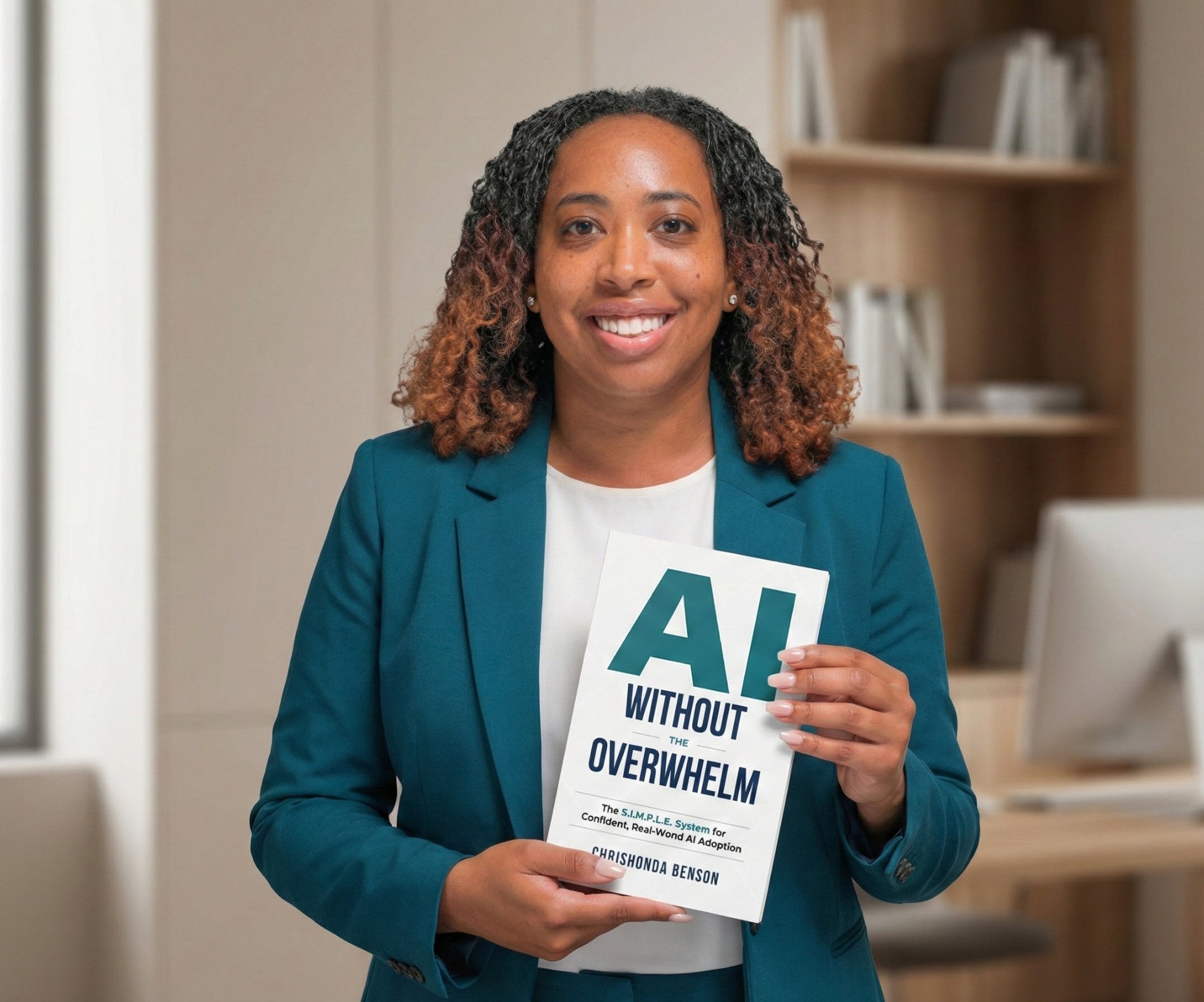 Portrait of Chrishonda Benson, keynote speaker and author